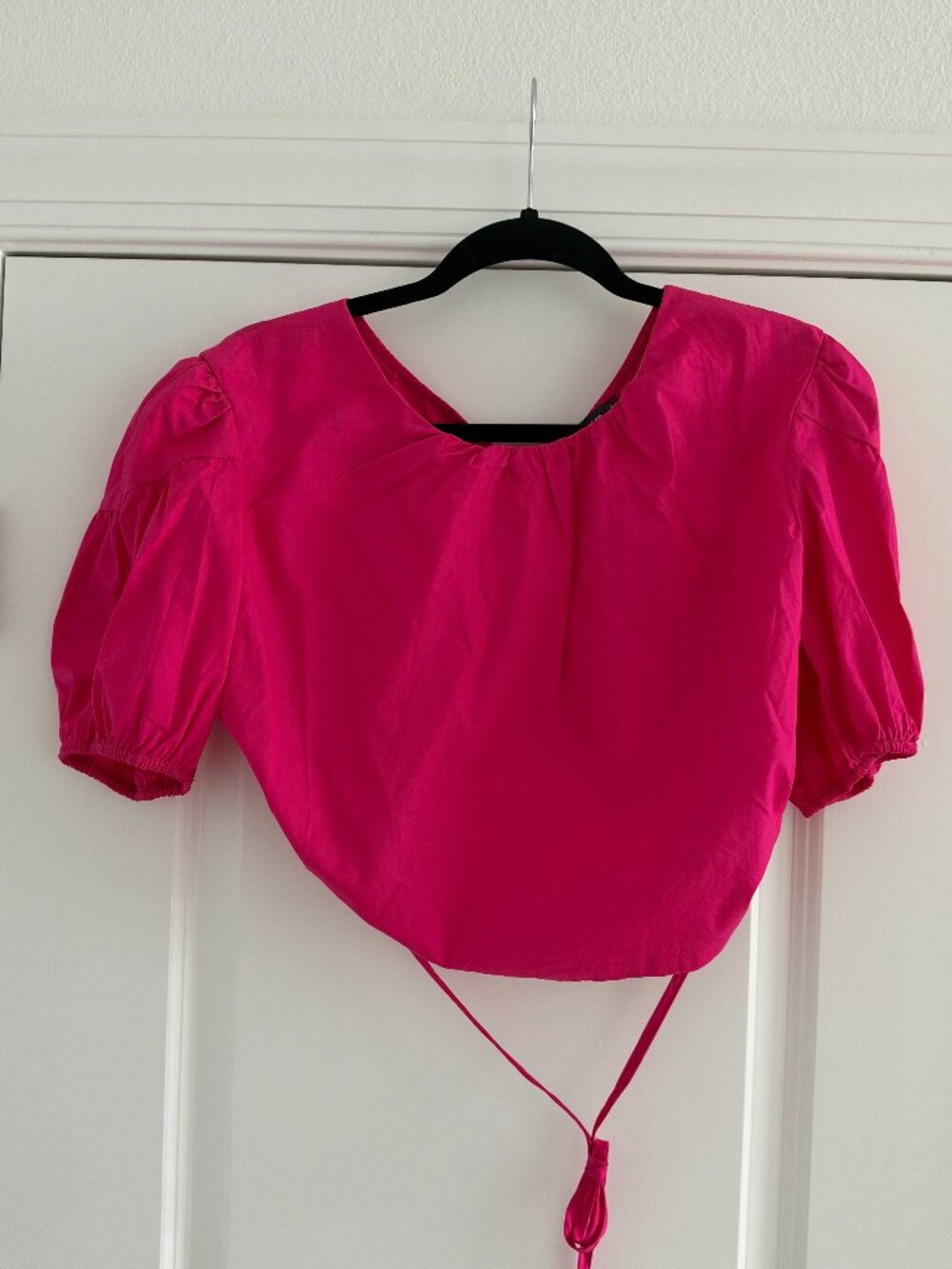 Missguided Backless Crop Top